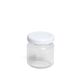 Bocal lisse avec couvercle, mini, 50 ml